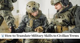 Translate Military Skills To Civilian Terms Empire Resume