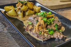 Place the steaks in a single layer on a rack in the air fryer closer to the bottom than to the top. Bison Steak Diane The Taste Of Montana