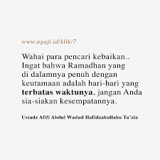 Check spelling or type a new query. Kultum Singkat Tentang Waktu Di Bulan Ramadhan Waktu Anda Terbatas Ngaji Id