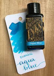 Maybe you would like to learn more about one of these? Diamine Aqua Blue Mountain Of Ink