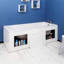 Queen storage bed, 2 nightstands, dresser and mirror storage panel bed: Croydex Gloss White Storage Side Bath Panel Bath Panel Bath Side Panel Bath Panel Storage