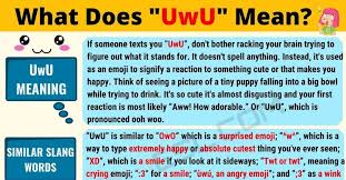 If You Can Dream It You Can Do It Meaning In English Uwu Meaning What Does Uwu Mean Useful Text Conversations 7 E S L Text Conversations Slang Words Are You Happy