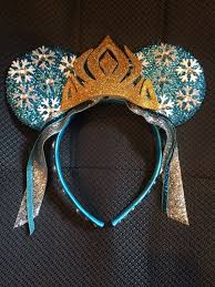Frozen Elsa Minnie Mouse Ears Disney Ears Disney Mouse Ears Diy Mickey Ears