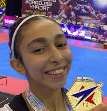 عاجل 🚨🚨🚨- جني خطاب تفوز بالميدالية الذهبية لبطولة هولندا المفتوحة  للتايكوندو فئة الـ G2 🥇 بعد الفوز على بطلة الصين تايبيه 👏👏✌️💪