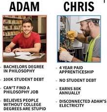 Adam Vs Chris Meme By Downvoteall Memedroid