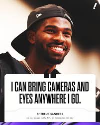 Shedeur Sanders doesn't ride the wave, he is the wave 🌊