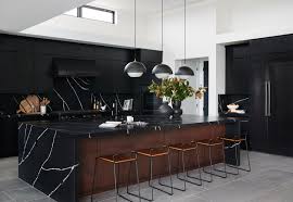 Black And Grey Kitchen Decor Tour A Dramatic Black Kitchen Designed By Bobby Berk Black Kitchens Kitchen Trends Kitchen Decor