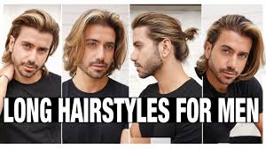 Medium long hairstyles are an excellent way to achieve that loose, flowy hairstyle but without going overboard. 4 Long Hairstyles For Men 2021 Men S Hair Tutorial Youtube
