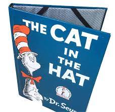 Nook Cover Or Kindle Cover Made From A Book Dr Seuss Cat Etsy Kindle Cover Nook Cover Ereader Cover