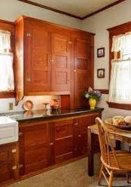 • ready to customize with a paint or stain of your choice • cabinets ship next day. Restored Cabinets In A Renovated Craftsman Kitchen Bungalow Kitchen Kitchen Cabinet Styles Vintage Kitchen Cabinets