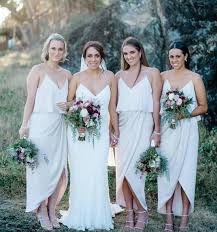 Shona Joy Luxe Cocktail Frill Dress Porcelain Neutral Bridesmaid Dresses Bridesmaid Cocktail Dress Wedding