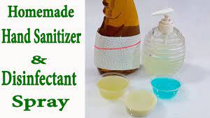 How can i disinfect my house naturally? 5 Homemade Sanitizers In 2 Minutes How To Make Hand Sanitizer Disinfected Spray At Home Youtube