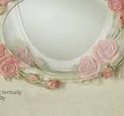 Amazon.com: Touch of Class Pink Rose Melody Wall Mirror ...