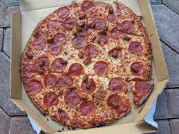 Review Domino S Thin Crust Pizza Brand Eating