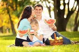 Enter the otp that you've recieved on your phone number/email Happy Family Having A Picnic In The Green Garden Stock Photo Picture And Royalty Free Image Image 16406217