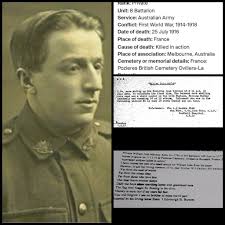 Lilydale resident killed in WW1 France