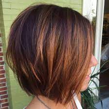 Cute Layered Caramel Brown Bob Medium Bob Hairstyles Layered Bob Hairstyles Bob Hairstyles