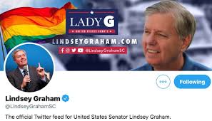 The republican lawmaker credited the vaccine he received with making. Lindsey Graham Changed His Twitter Wallpaper Politicalhumor