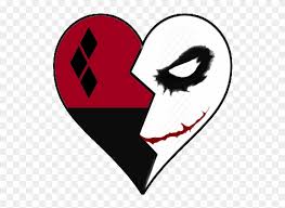 Project i made based on the classic version from harley quinn, which in my opinion is one of the coolest versions of this character, i hope you like it. Harley Quinn And Joker Symbol Clipart 1309347 Pinclipart