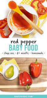 Check spelling or type a new query. Red Pepper Baby Puree 4 Months Stage 1 Baby Foode