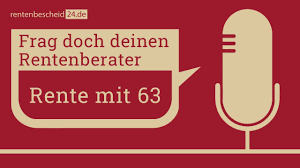 Die altersrente für besonders langjährig versicherte wird oft noch „rente mit 63 genannt, weil alle vor 1953 geborenen ohne abschläge mit 63 jahren in rente gehen konnten. Frag Doch Deinen Rentenberater Thema Rente Mit 63 Youtube