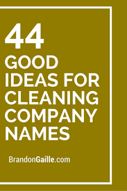 401 Good Ideas For Cleaning Company Names Cleaning Company Names Cleaning Service Names Cleaning Services Company
