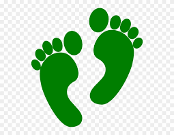 Find & download free graphic resources for foot symbol. How To Set Use Green Feet Right Foot Forward Clipart Green Foot Symbol Png Transparent Png 17603 Pinclipart