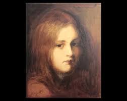 Peter Hurd Portrait of Jose Herrera Custom Framed Print