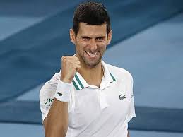 Djokovic sears into aussie open second round with thiem and djokovic plays adelaide exhibition despite blistered hand. Xlj25ojwnu7hjm