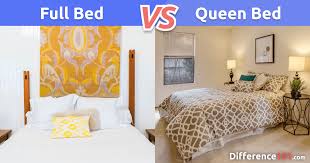Full Bed Vs Queen Bed What S The Difference In 2020 Queen Beds Bed Very Small Bedroom