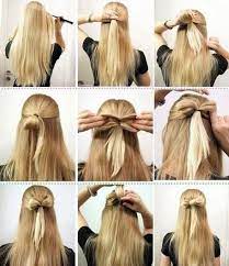 Beautifully Reckless How To Make A Bow Out Of Your Hair Hair Styles Bow Hairstyle Long Hair Styles