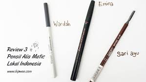 Membahas Seberapa Cetar 3 Pensil Alis Matic Lokal Harga 50 Ribuan Simak Yuk