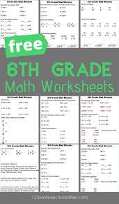 Why choose time4learning sixth grade language homeschool curriculum. Free 6th Grade Math Worksheets 123 Homeschool 4 Me