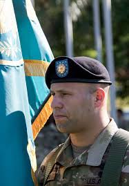 Staff Sgt. Daniel Barsi, with the Leader Training Brigade,
