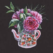 See more ideas about tea pots, teapots and cups, tea set. Flowers Bouquet In Teapot Floral Impressionism Painting By Irina Sztukowski