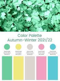 Ispo Textrends Colors Fall Winter 2021 22 Trend Color Palette Autumn Winter 2021 22 Rave Color Trends Farbabstimmung Farbkombination Farbtrends