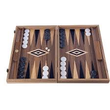 The accompanying illustration shows the backgammon board with the checkers in the starting position, as well as the direction of play. Backgammon Board Game Target
