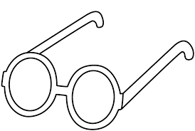 New coloring pages added all the time to barbie coloring pages. Glasses Coloring Page Clothing