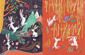 Korean Folk Tale The Rabbit And The Dragon King On Behance Dragon King Folk Tales Folk