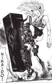 Badass Nikaido Manga Panel (Chp. 83) - My new phone wallpaper : r/Dorohedoro