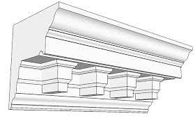 Composite Cornice Or Crown Molding Crown Molding Cornice Classical Order