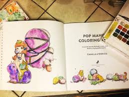 Become a patron of the needle drop today: Popmanga Coloring Book By Camilla D Errico Sunflowerous Days