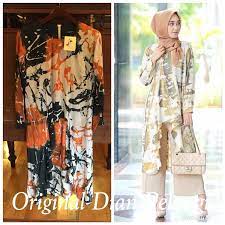 Selain dapat menutupi aurat baju juga berfungsi untuk menghangatkan tubuh. Jual Layer Tunik Batik Abstrak By Dian Pelangi Original Top Kemeja Blouse Shirt Atasan Baju Sasirangan Jumputan Di Lapak Dian Pelangi Bukalapak