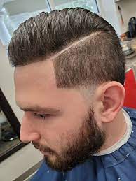 Men Haircut Haircuts For Men Hard Part Haircut Hair Barber