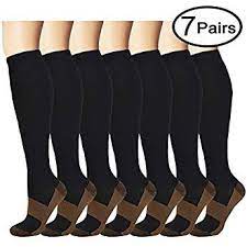 Amazon Com Sockwell Women S Chevron Graduated Compression Socks Concorde Small Medium Clothing Graduated Compression Compression Socks Sockwell