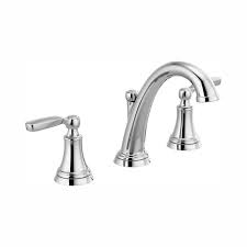 Delta Woodhurst 8 In Widespread 2 Handle Bathroom Faucet In Chrome 3532lf Mpu Widespread Bathroom Faucet Bathroom Faucets Delta Faucets