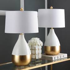 Elser 24 Standard Table Lamp Set In 2020 Table Lamps Living Room Gold Table Lamp Table Lamps For Bedroom