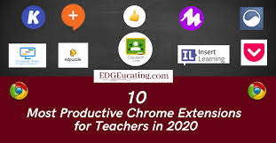 Maybe you would like to learn more about one of these? 10 Most Productive Chrome Extensions For Teachers In 2020 Edgeucating