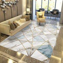 Zichilvs جديد الشمال نمط هندسية الرخام نمط السجاد غرفة المعيشة البساط أريكة حصيرة غرفة نوم Living Room Flooring Living Room Carpet Cheap Living Room Furniture