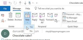 To print the results, do one of the following: How To Take A Vote In Microsoft Outlook 2019 Dummies